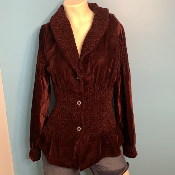 Renee Lauren velvet jacket - Picture 2 of 8